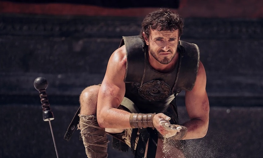 Paul Mescal et Pedro Pascal croisent le fer dans les premières images de Gladiator II