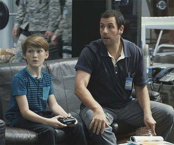 Une scène du film Pixels