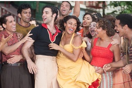 Une scène du film West Side Story