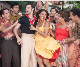 Une scène du film West Side Story