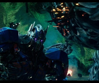 Une scène du film Transformers: The Last Knight