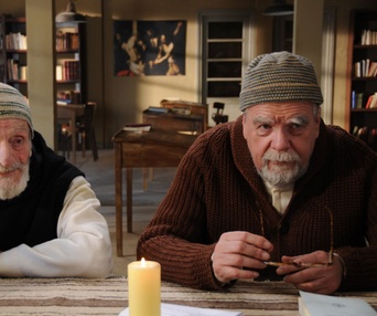 Une scène du film Des hommes et des dieux