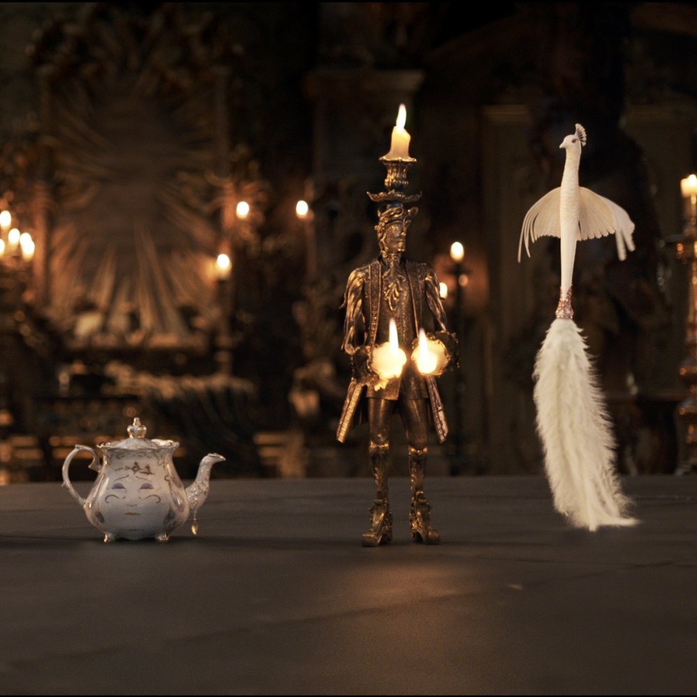 Une scène du film Beauty and the Beast