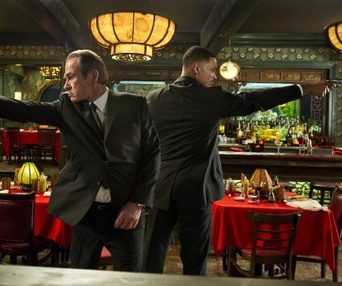 Une scène du film Men in Black III