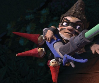 Une scène du film Gnomeo and Juliet
