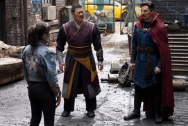 Une scène du film Doctor Strange in the Multiverse of Madness Une scène du film Doctor Strange in the Multiverse of Madness