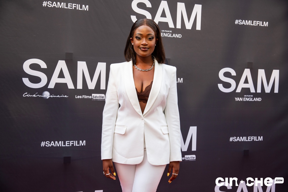 Sur le tapis rouge du film Sam