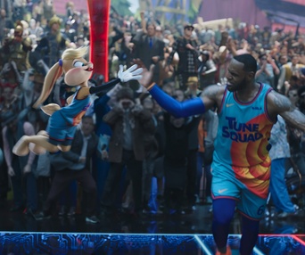 Une scène du film Space Jam: A New Legacy