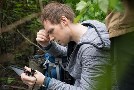 Une scène du film Blair Witch