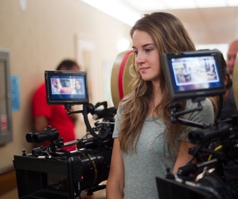 Sur le plateau du film The Descendants