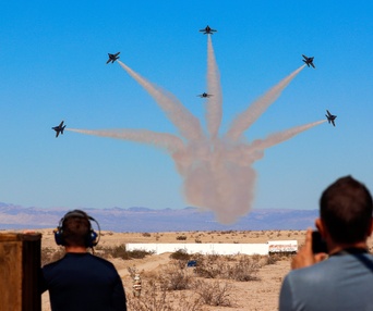 Une scène du film The Blue Angels