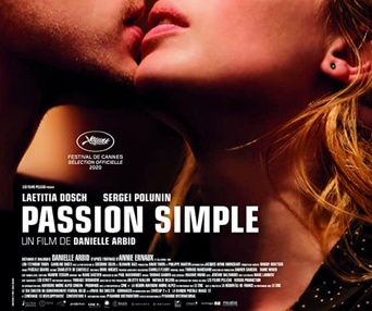Affiche du film Passion simple