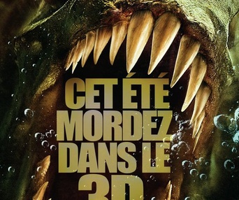 Affiche québécoise du film Piranha 3D