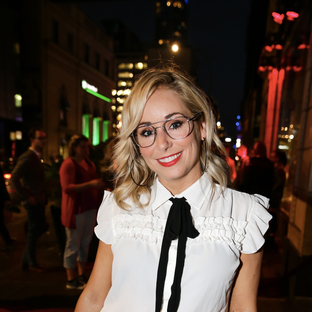Sur le tapis rouge du film Wolfe