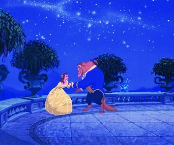 Une scène du film Beauty and the Beast