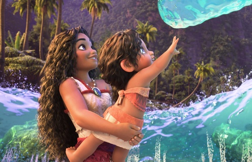 Une scène du film Moana 2
