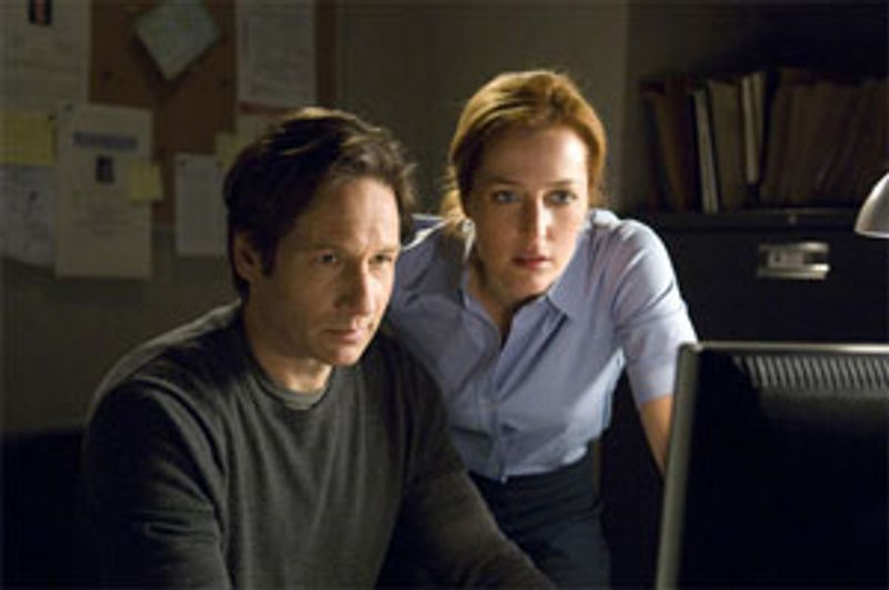 David Duchovny et Gillian Anderson dans The X-Files: I Want to Believe