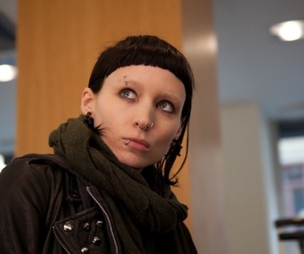 Une scène du film The Girl With The Dragon Tattoo
