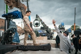 Une scène du film Uncharted Une scène du film Uncharted