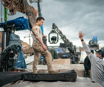 Une scène du film Uncharted