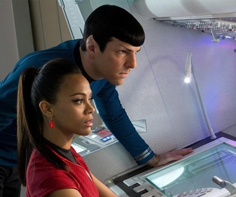 Une scène du film Star Trek Into Darkness