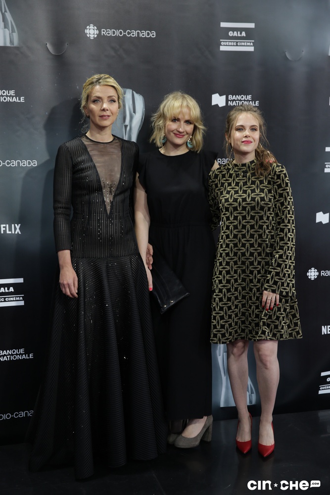 Sur le tapis rouge du Gala Québec Cinéma 2019