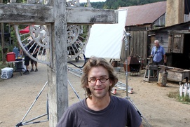 Sur le plateau du film Ésimésac Sur le plateau du film Ésimésac