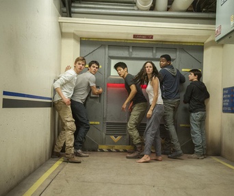Une scène du film Maze Runner: The Scorch Trials