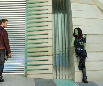Une scène du film Guardians of the Galaxy