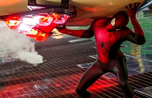Une scène du film The Amazing Spider-Man 2