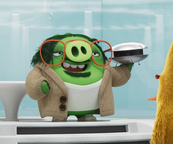Une scène du film The Angry Birds Movie 2