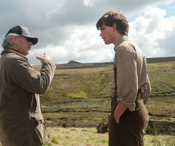 Sur le plateau du film War Horse