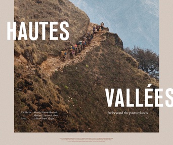 Affiche du film Au-delà des hautes vallées