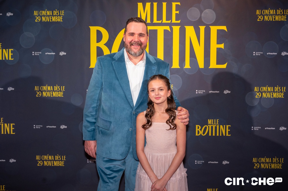 Tapis rouge du film Mlle Bottine