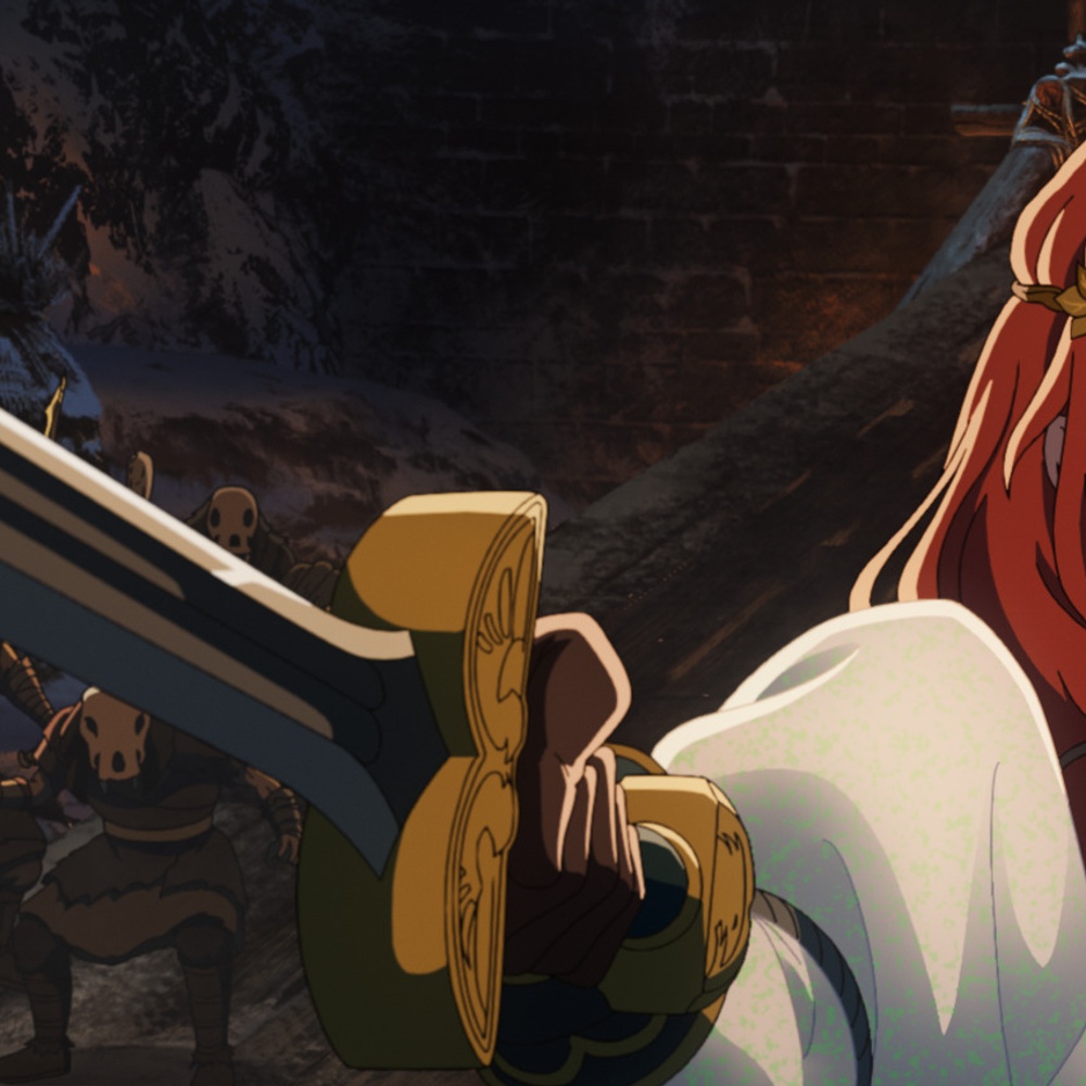Une scène du film The Lord of the Rings: The War of the Rohirrim