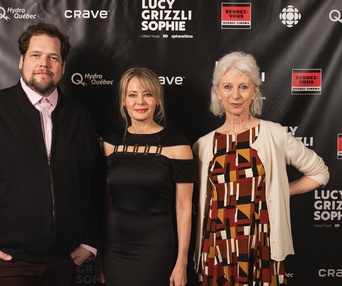Tapis rouge du film Lucy Grizzli Sophie