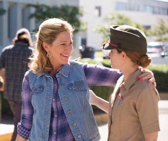 Une scène du film Megan Leavey