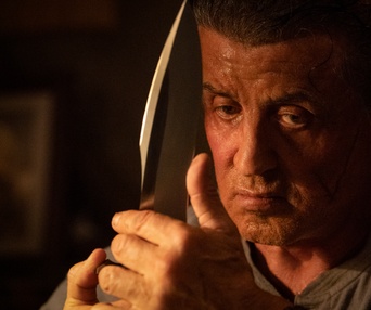 Une scène du film Rambo: Last Blood