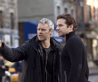 Sur le plateau du film Limitless