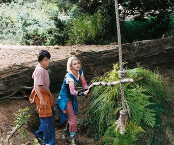 Scène du film Le pont de Terabithia