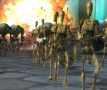 Scène du film Star Wars: The Clone Wars