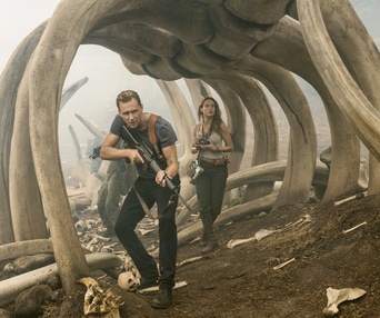 Une scène du film Kong : Skull Island
