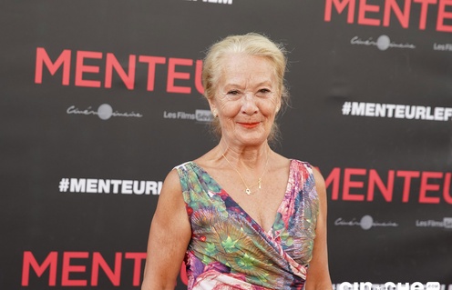 Sur le tapis rouge du film Menteur