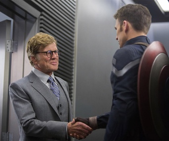 Une scène du film Captain America: The Winter Soldier