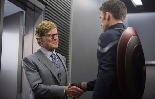 Une scène du film Captain America: The Winter Soldier