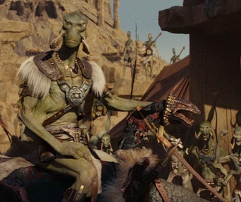 Une scène du film John Carter