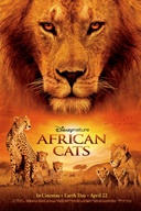 Affiche du film Félins d'Afrique