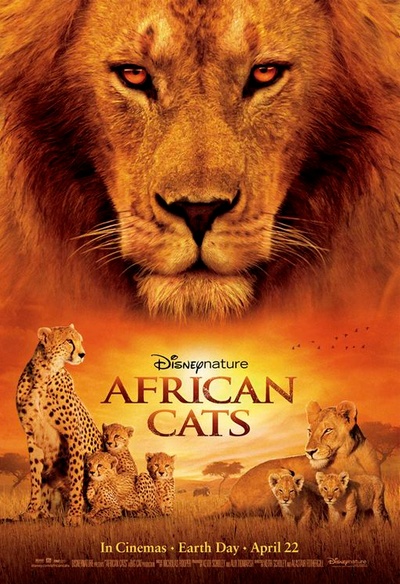Affiche du film African Cats: Kingdom of Courage