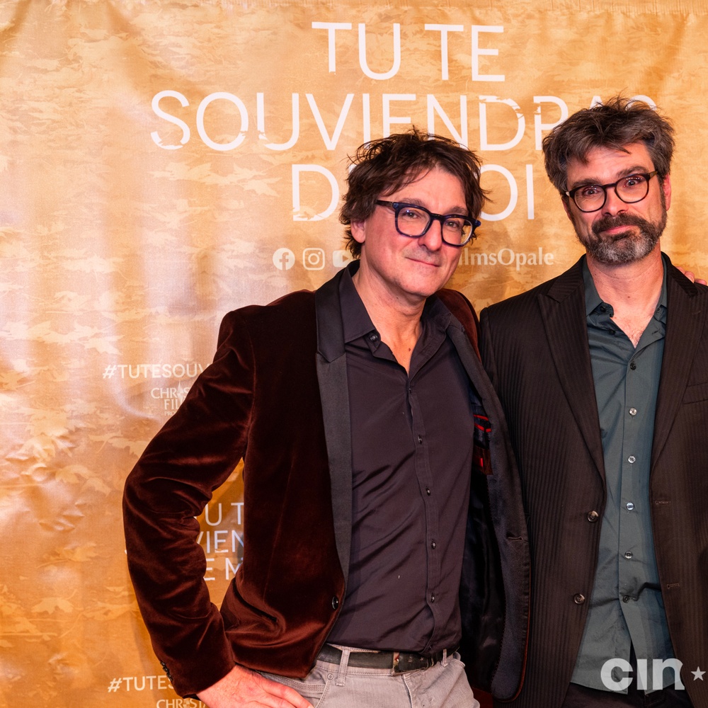 Sur le tapis rouge du film Tu te souviendras de moi