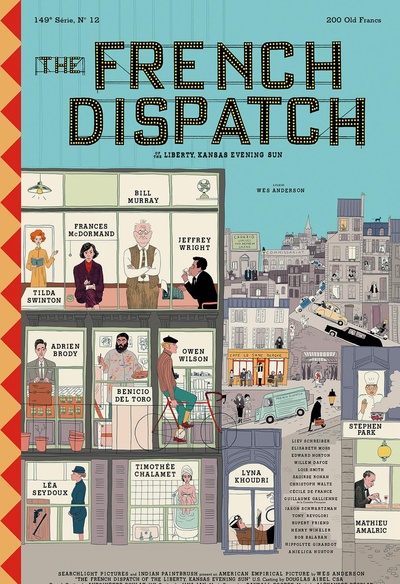 Affiche the French Dispatch